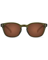 Hobie Wrights Shiny Crystal Olive & Copper Polarized Sunglasses