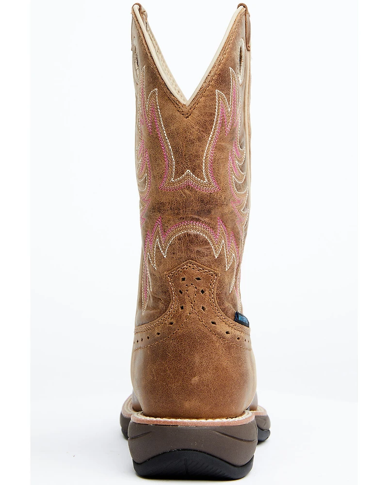 Shyanne Women's Xero Gravity Waterproof Lite Western Performance Boots - Broad Square Toe