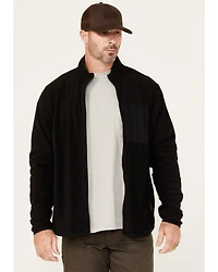 Lucky Brand Workwear Men's Solid Polar Fleece Jacket