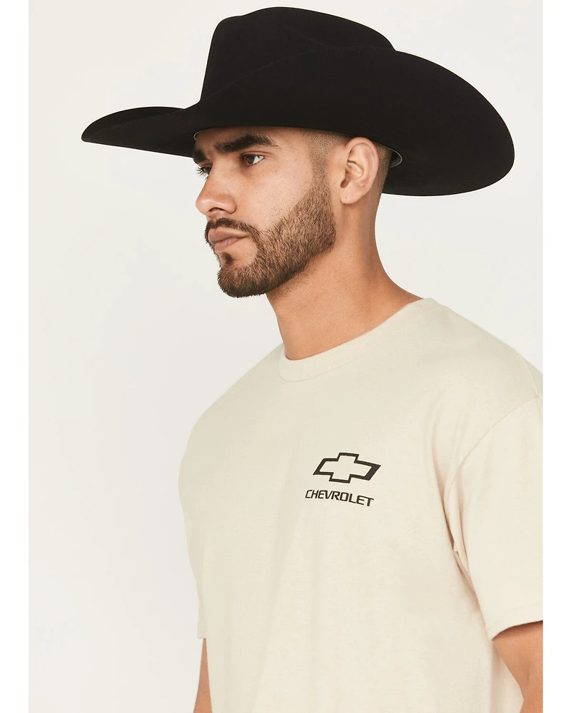 Buckwear Men's Chevy My Country Short Sleeve Graphic T-Shirt