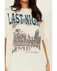 Cleo + Wolf Women's Adeline Short Sleeve Boyfriend Graphic Tee