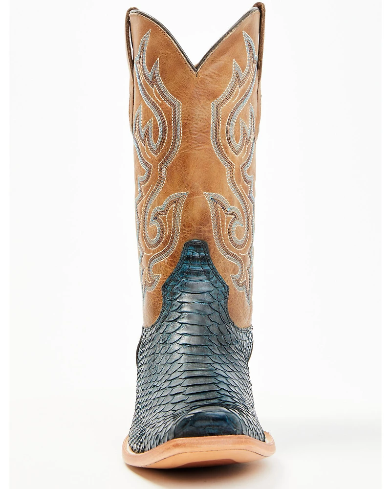 Corral Men's Exotic Python Western Boots - Square Toe