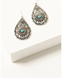 Shyanne Women's Classic Metal Teardrop Earrings