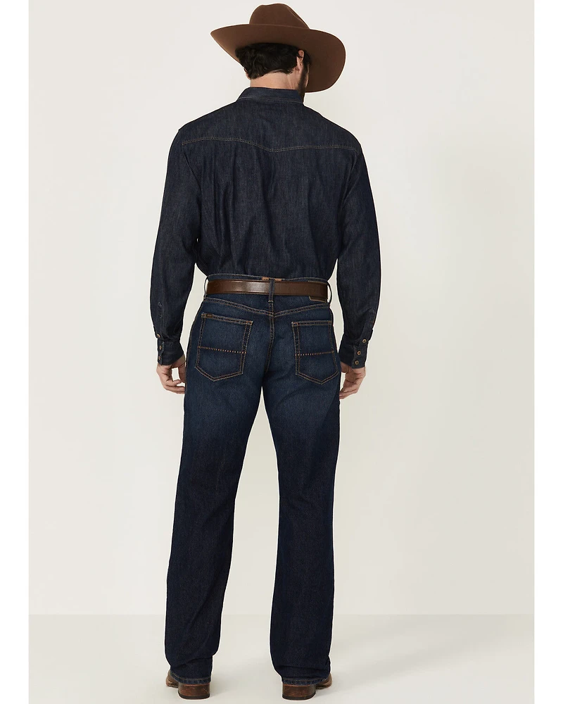 Ariat Men's M4 Sullivan Murphy Dark Wash Relaxed Bootcut Stretch Denim Jeans
