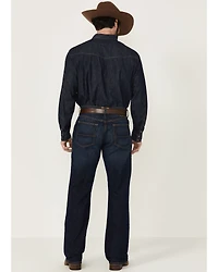 Ariat Men's M4 Sullivan Murphy Dark Wash Relaxed Bootcut Stretch Denim Jeans