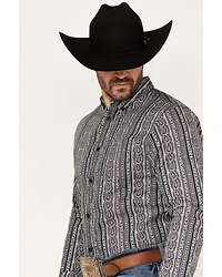 Cody James Men's Marsh Paisley Print Button Down Western Shirt