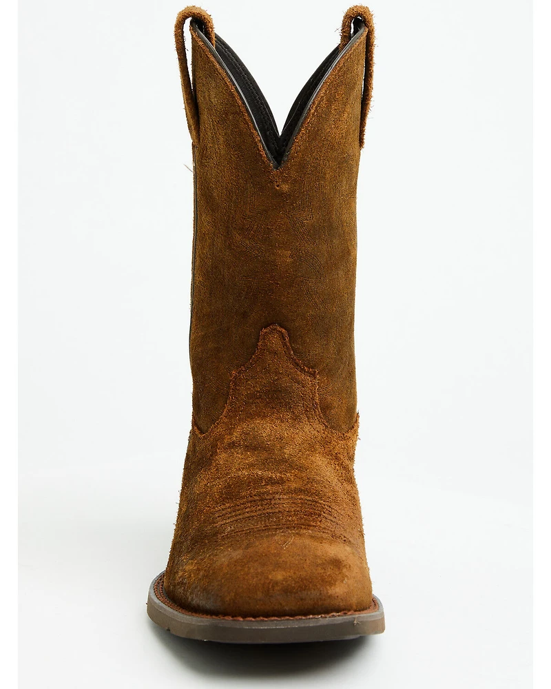 Ariat Men's Sport Big Country Roughout Performance Western Boots - Broad Square Toe