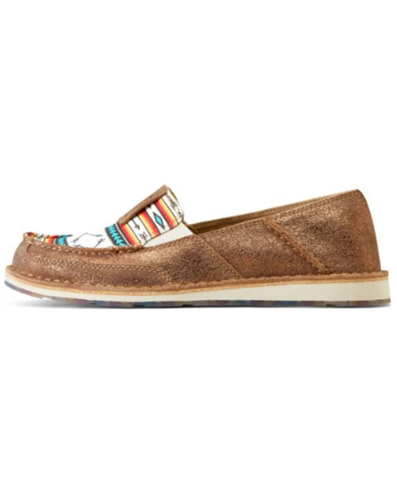 Ariat Women's Arrow Print Cruiser Casual Shoes - Moc Toe