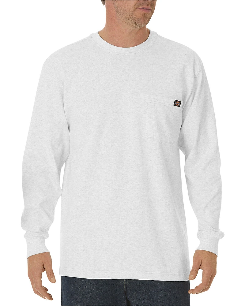 Dickies Men's Long Sleeve Heavyweight Crew Neck Tee