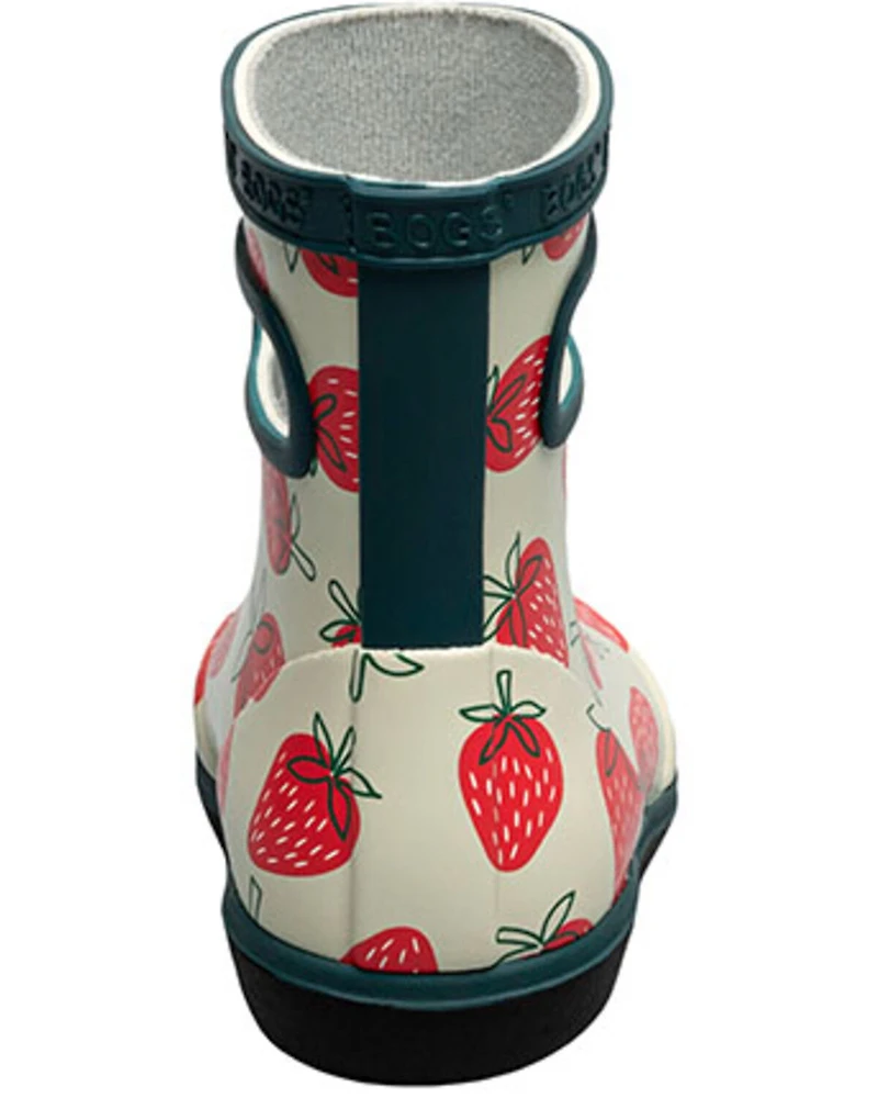Bogs Toddler Girls' Skipper II Strawberries Rainboots