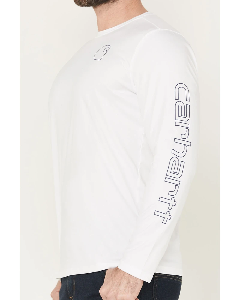 Carhartt Men's Force Sun Defender™ Lightweight Long Sleeve Graphic T-Shirt