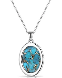 Montana Silversmiths Women's Wisdom Of The West Turquoise Necklace