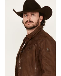 Mauritius Leather Men's Woodly Whipstitch Jacket