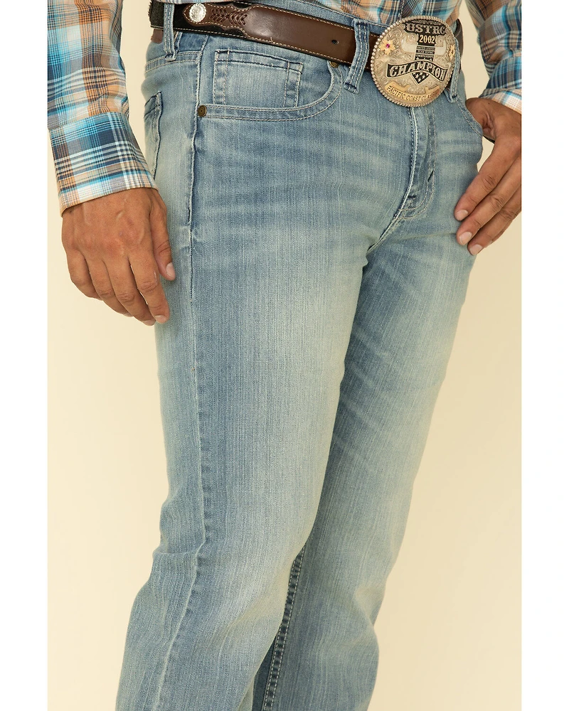 Cody James Men's Crupper Wash Jackson Slim Straight Stretch Denim Jeans
