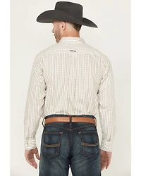 Ariat Men's Randall Wrinkle Free Striped Long Sleeve Button-Down Western Shirt