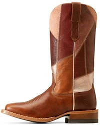 Ariat Women's Frontier Patchwork Western Boots - Broad Square Toe