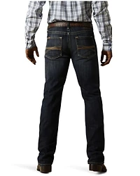 Ariat Men's M5 Bart Keith Dark Wash Mid Rise Straight Rigid Denim Jeans