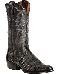 Dan Post Men's Flank Exotic Caiman Western Boots - Round Toe