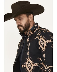 Hooey Men's Southwestern Print Softshell Jacket