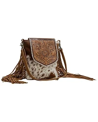 Myra Bag Women's Squander Hand-Tooled Crossbody Bag