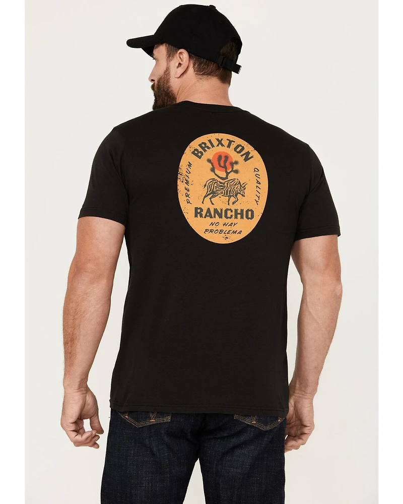 Brixton Men's Rancho Short Sleeve Graphic T-Shirt