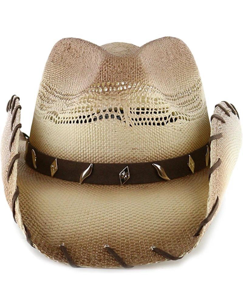 Cody James® Saddle Straw Cowboy Hat