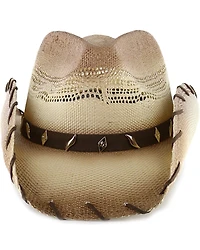 Cody James® Saddle Straw Cowboy Hat