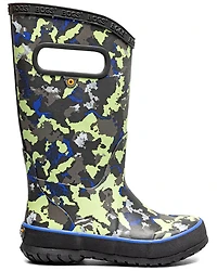 Bogs Boys' Camo Texture Rainboots