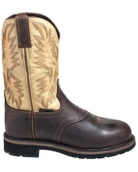 Justin Men's Superintendent Western Work Boots - Steel Toe