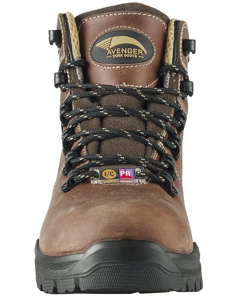 Avenger Women's Foundations Waterproof Work Boots - Composite Toe