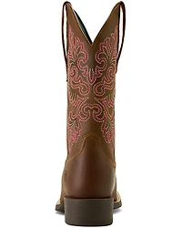 Ariat Women's Round Up StretchFit Western Boots - Broad Square Toe