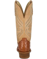 Tony Lama Women's Zaire Exotic Full Quill Ostrich Western Boots - Square Toe