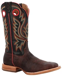 Durango Men's PRCA Collection Shrunken Bullhide Western Boots - Broad Square Toe