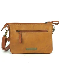 American West Women's Texas Rose Crossbody Bag