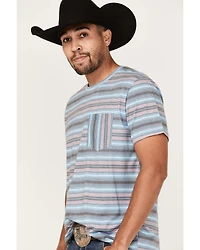 Rock & Roll Denim Men's Dale Brisby Stripe T-Shirt