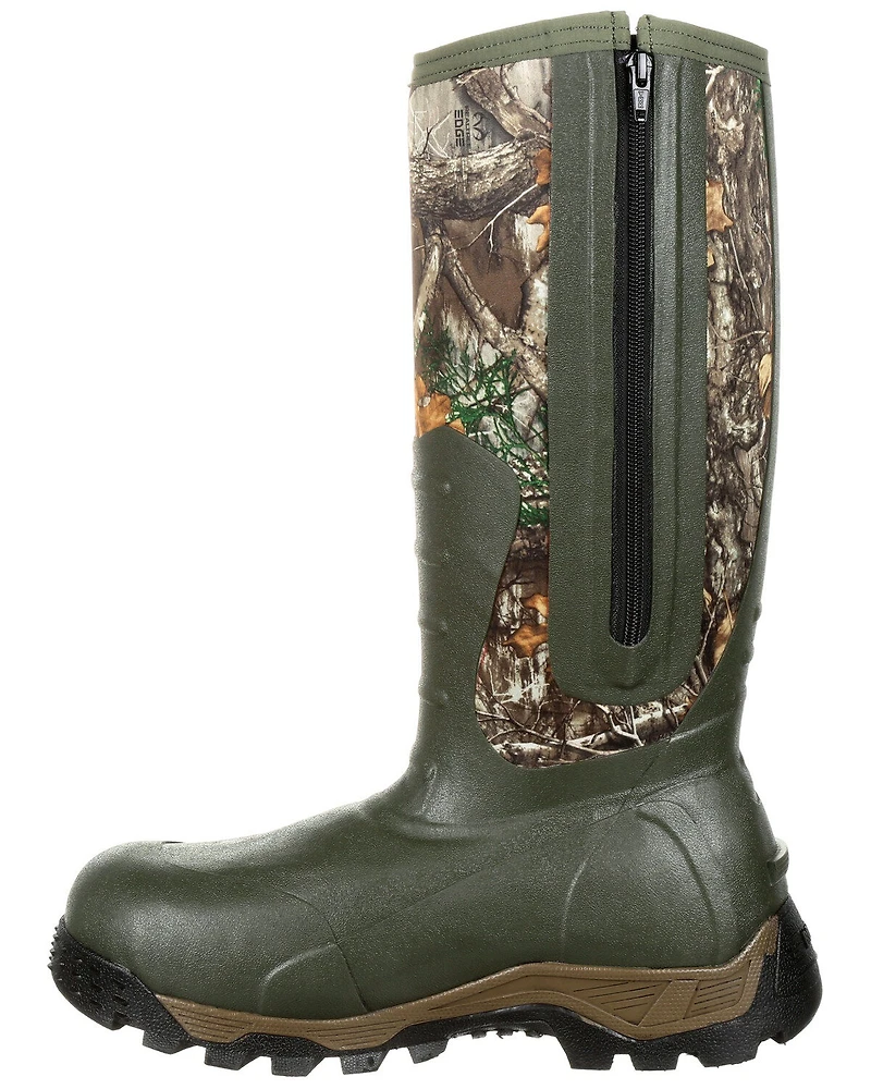 Rocky Men's Sport Pro Insulated Waterproof Rubber Boots - Round Toe