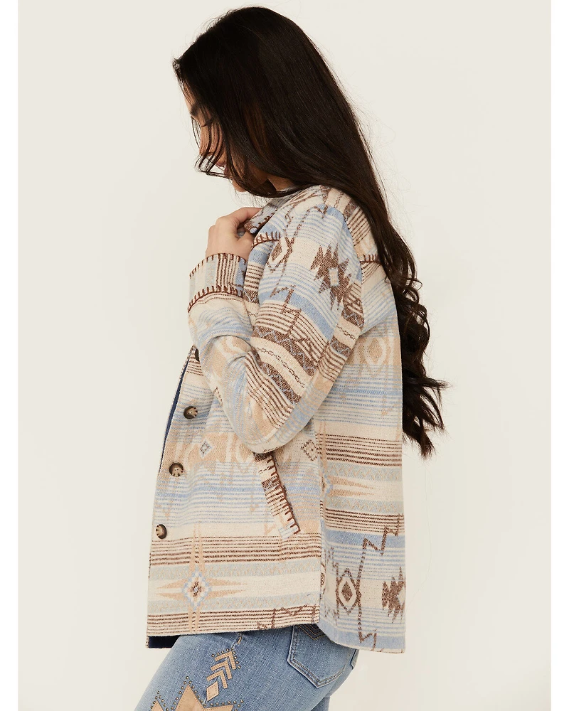 Idyllwind Women's Hickorydale Southwestern Print Shacket