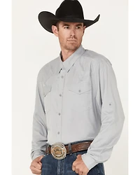 RANK 45® Men's Roughie Performance Long Sleeve Western Button-Down Shirt