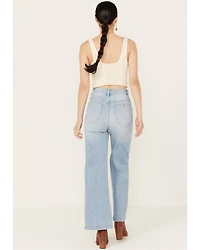 Rolla's Women's Light Wash High Rise Sailor Jeans