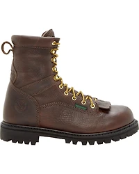 Georgia Men's Waterproof Steel Toe Logger Boots