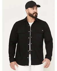 Dickies Men's Tradebuilt Long Sleeve Snap Work Shirt