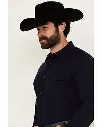RANK 45® Men's Southwest Action Long Sleeve Snap Performance Western Shirt