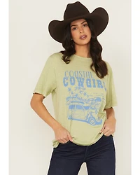 Blended Women's Coastal Cowgirl Short Sleeve Graphic Tee