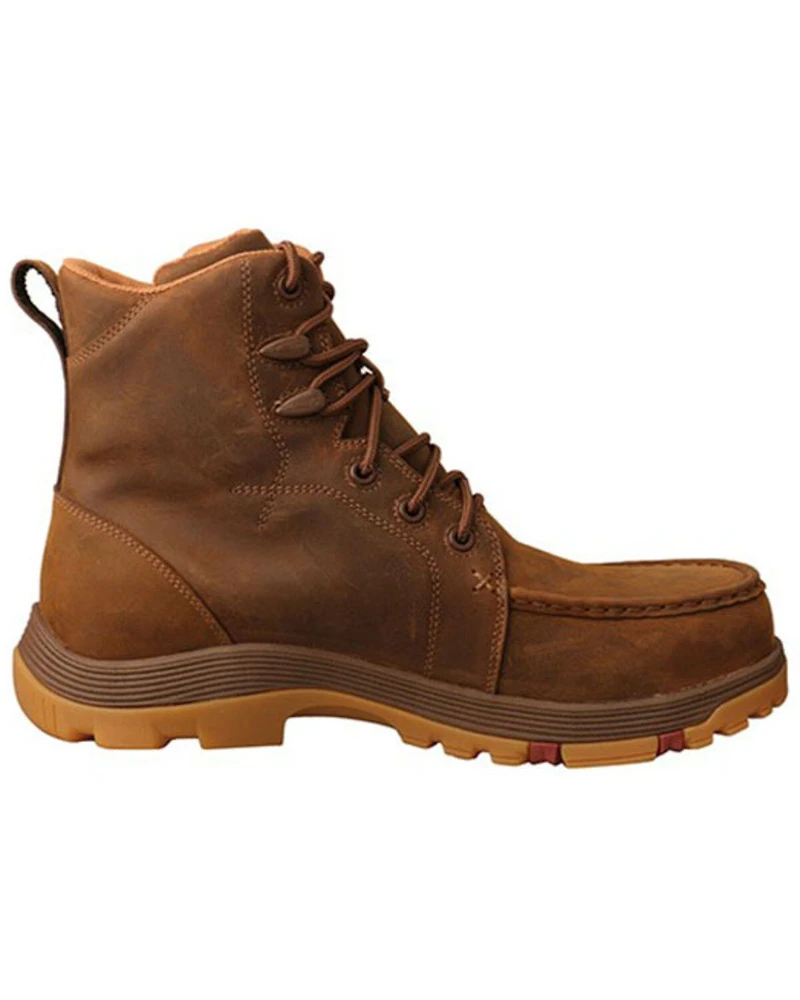 Twisted X Men's Oblique Lace-Up Work Boots - Nano Composite Toe