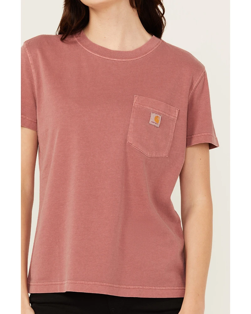 Carhartt Women's Re-Engineered Relaxed Fit Midweight Short Sleeve Pocket Work Tee