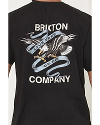 Brixton Men's Boot Barn Exclusive Live Free Short Sleeve Graphic T-Shirt