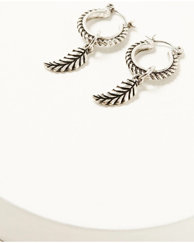 Shyanne Women's Southwestern Antique Cross Earring Set