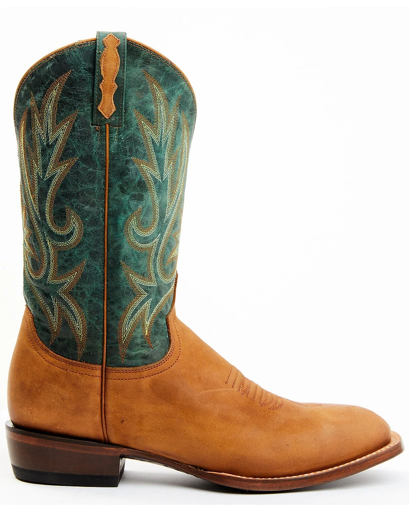 Lucchese Men's Gordon Western Boot - Broad Square Toe