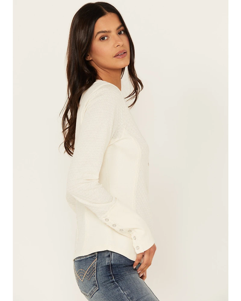 Idyllwind Women's Pearl Knit Henley Shirt