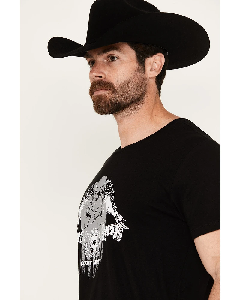 Cody James Men's Dead Or Alive Short Sleeve Graphic T-Shirt